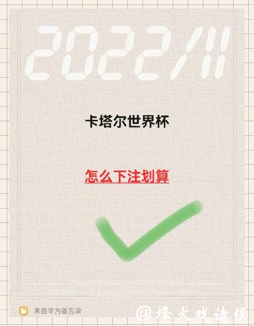 如何有效下注世界杯比赛